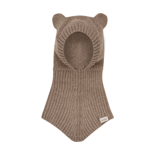 Balaclava Ears Wool Knit Kypärämyssy