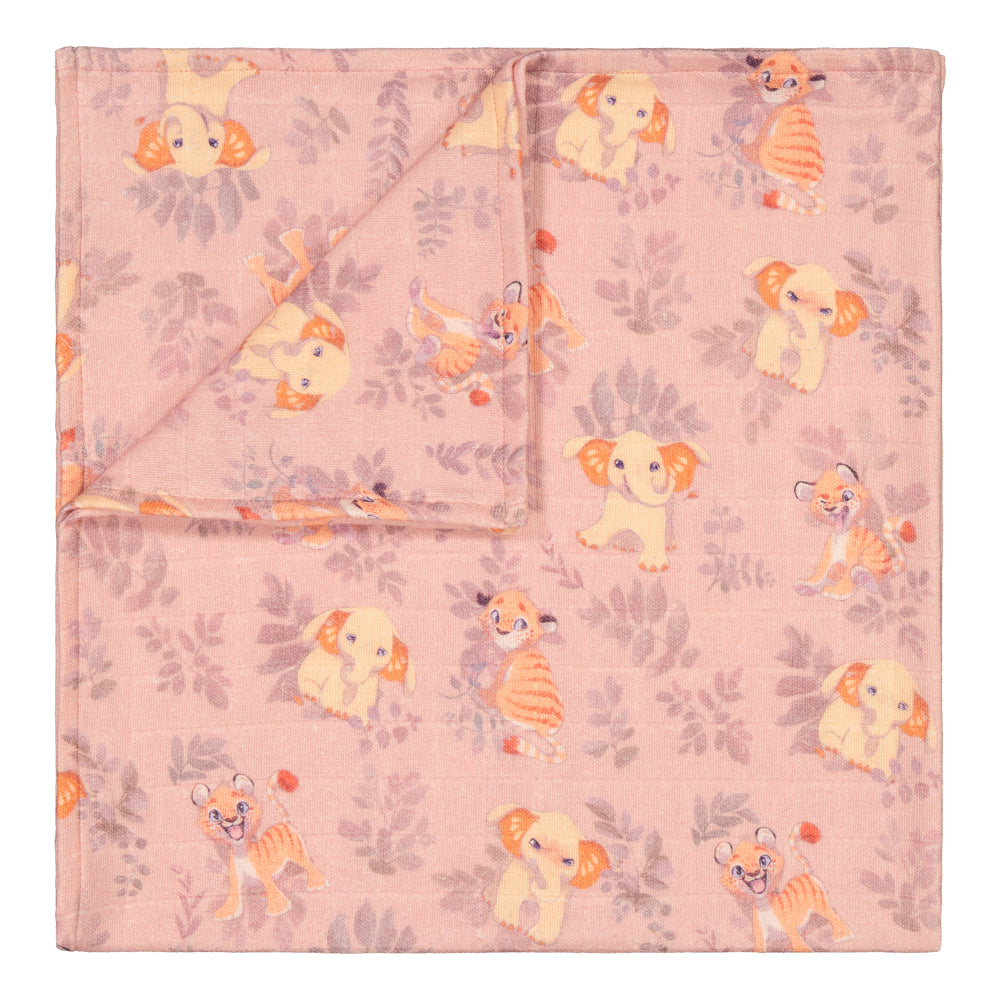 Emotions Muslin Cloth - Hearty Pink