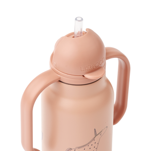 Kimmie Steel Water Bottle - Unicorn/Pale Tuscany 250ml