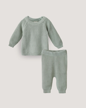 CHUNKY KNIT SET - LIGHT MINT