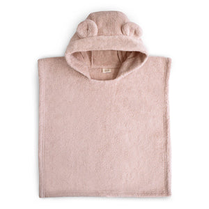 Bear Poncho Towel - Blush