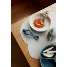 LIVA SILICONE SPOON 4PACK- SAFARI BLUE MIX