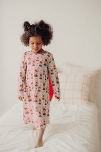 Fairytale Rose Night Dress - Yömekko