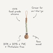 Pacifier Clip Eva - Clementine