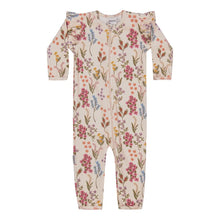 PERFECT DAY RIB FRILLA PLAYSUIT - CREAMY