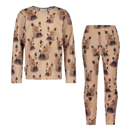 BEARS PYJAMA - HAZELNUT