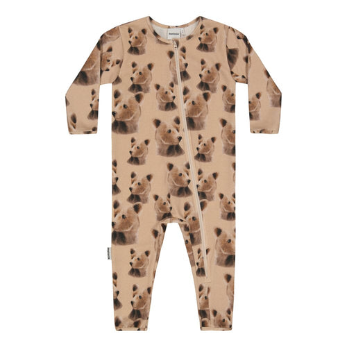BEAR ONESIE - HAZELNUT