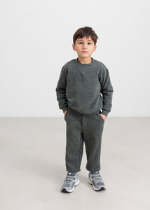 PELON PANTS - FOREST MEL