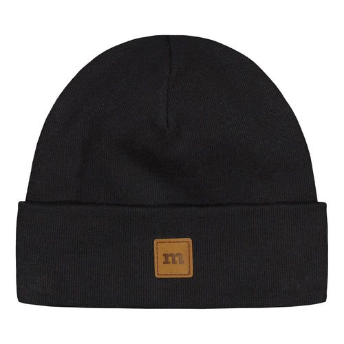 RIB BEANIE PIPO - BLACK