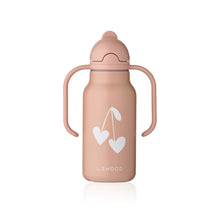 KIMMIE WATER BOTTLE - SWEETHEARS/PALE TUSCANY 250ML