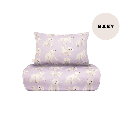 POLAR BEARS PUSSILAKANASETTI BABY - ICY LILAC