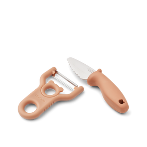 PERTENSE PEELER & KNIFE SET- TUSCANY ROSE