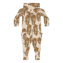 LEOPARD JUMPSUIT - MILKY