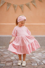 TIERED DRESS MEKKO - PINKIE