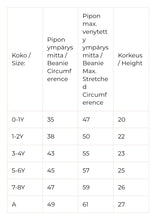 RIB BEANIE PIPO - NOUGAT